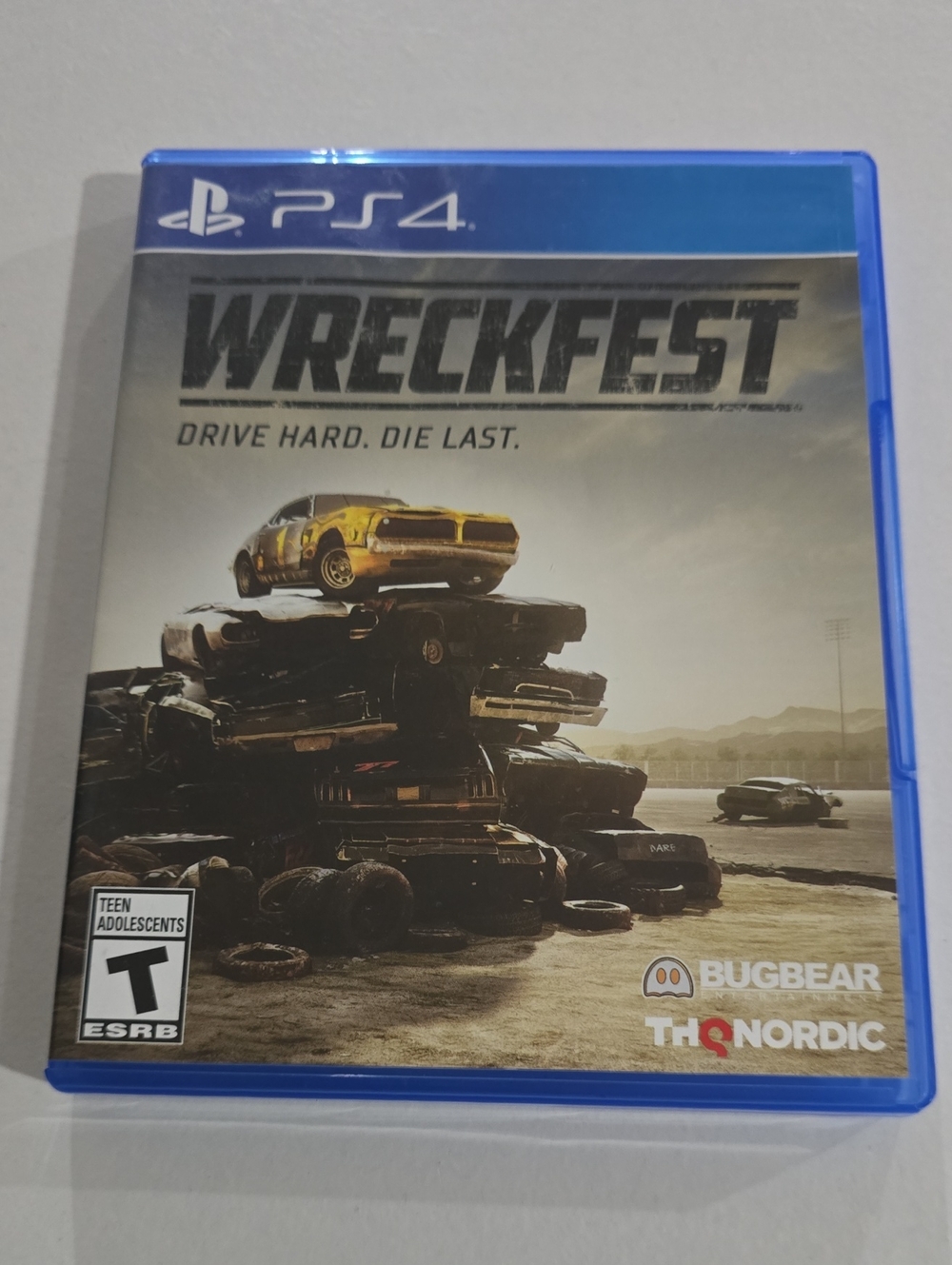 Sony 4 Wreckfest - Blue Case